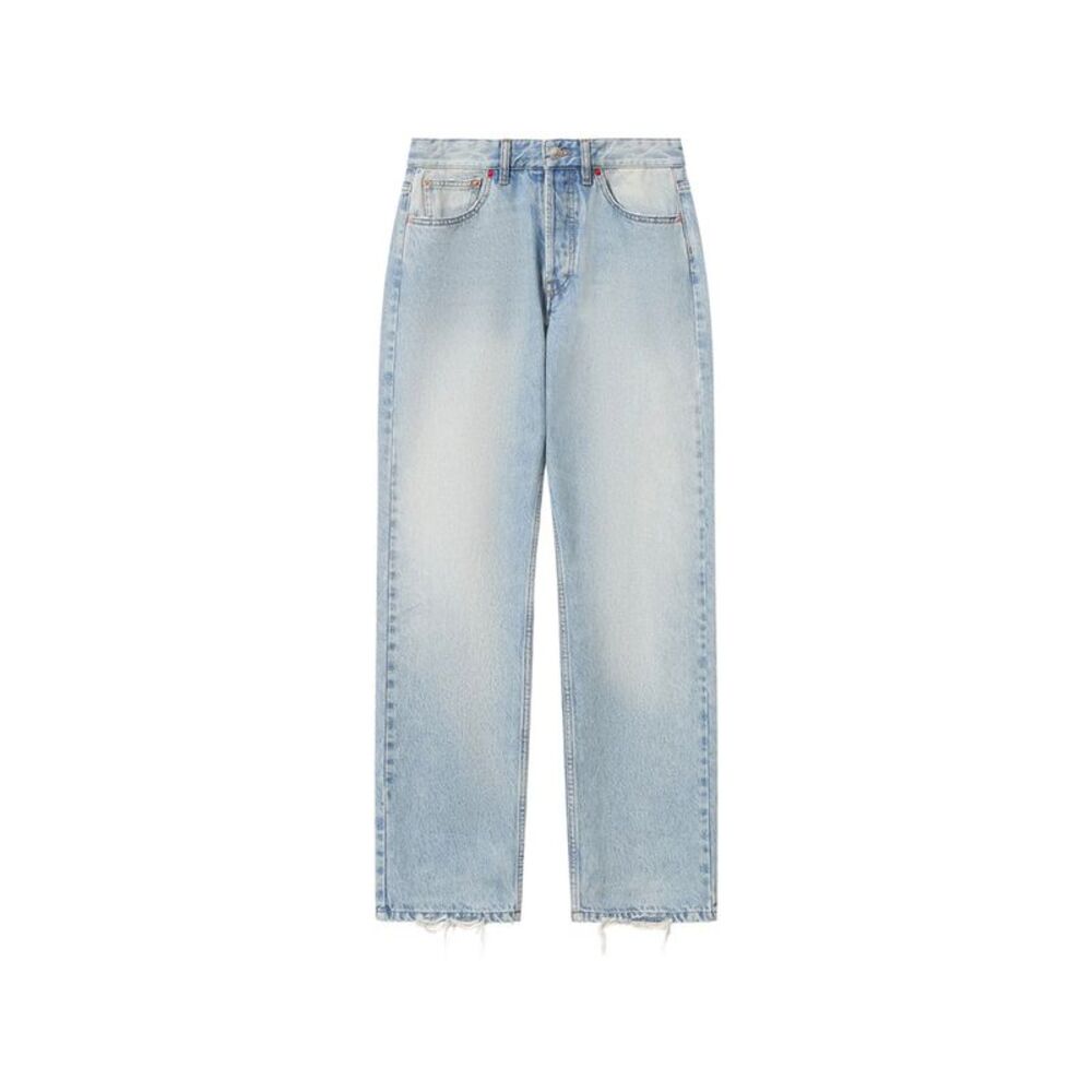 Isabel Marant Blue Denim - Straight-Leg Jeans Women